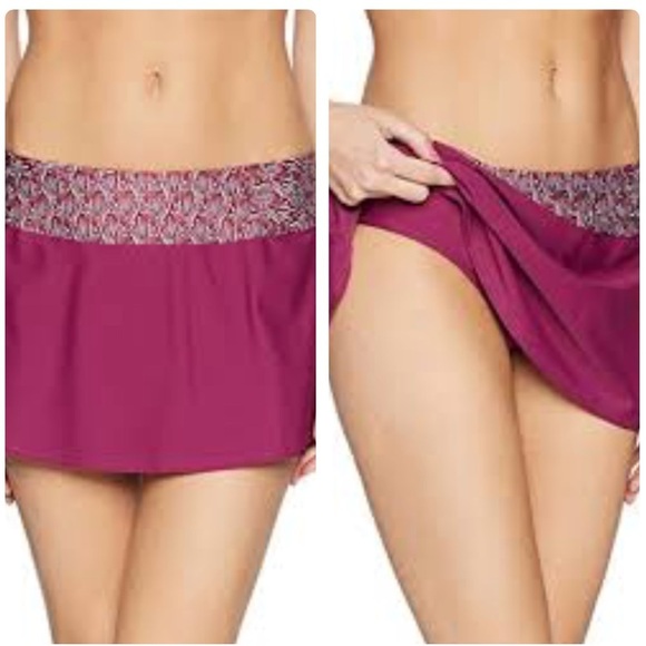 NWT Prana Swim Skirt in Pomegranate Seashells Size XS - Picture 3 of 10